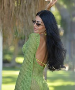 Alternative view of Jasmin Sırt Dekolteli Elbise